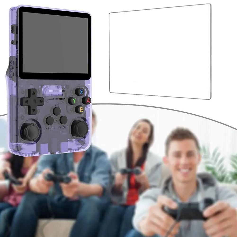 2pcs Handheld Game Consoles For R36S/RGB20S Games Screen Protector Handheld Game Retro Video Games Console Newest