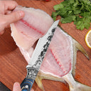 Japanese Forged Boning Knife - Versatile Chef Tool for BBQ