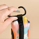 Abstract Designer Print Pet Poop Bag Dispenser: Stylish Holder & Leash Attachment  ourlum.com   