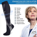 High-Performance Unisex Compression Socks for Sports Pain Relief