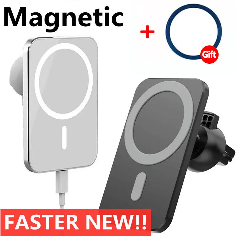 Magsafe Car Charger: Fast Wireless Charging for iPhone Pro Max  ourlum.com   