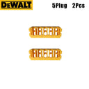 Stackable DEWALT Drill Parts Storage Box for Tool Organization