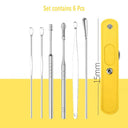 Stainless Steel Ear Pick Set for Gentle Ear Care Cleaning