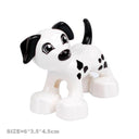 Big Farm Animals Building Blocks Set: Creative Educational Toy Blocks  ourlum.com Big white dog  