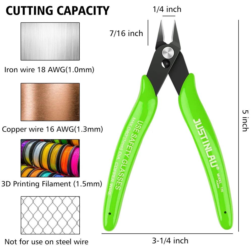 Premium Stainless Steel Universal Pliers for Precision Wire and Cable Cutting  ourlum.com   