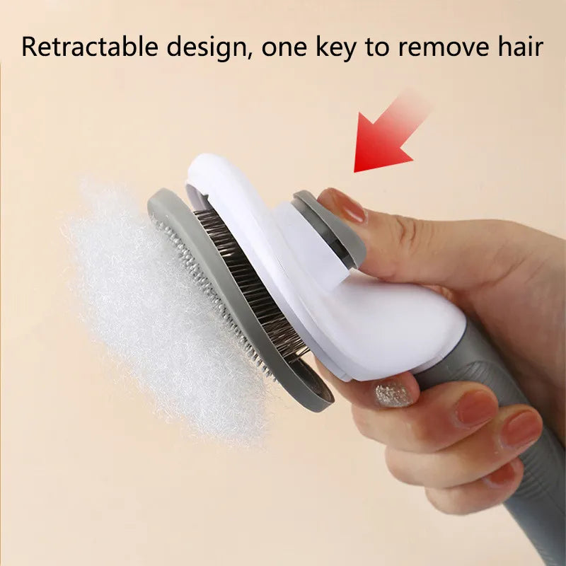Pet Grooming Brush & Comb Set for Dogs & Cats: Stainless Steel Massage Tools  ourlum.com   