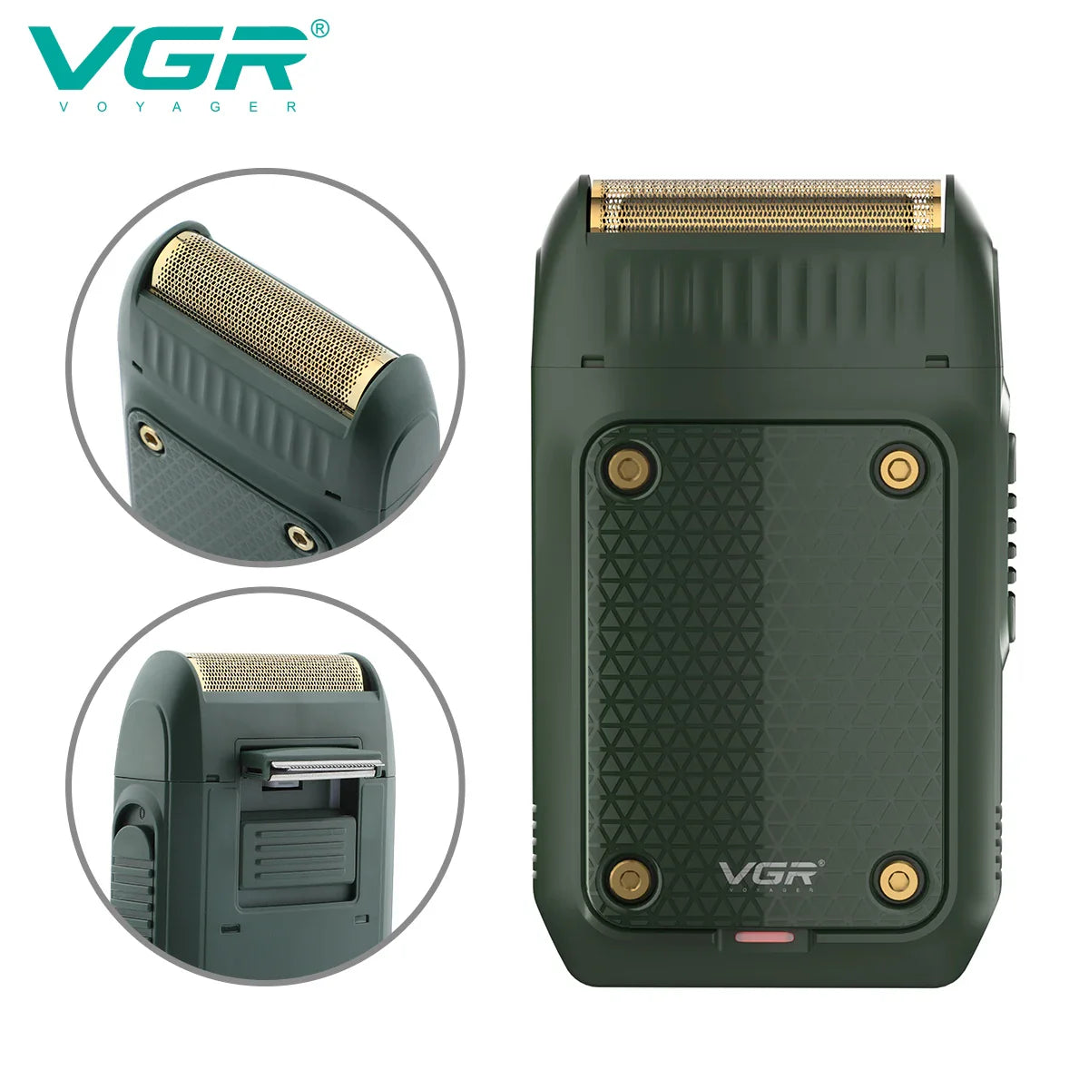 VGR Electric Razor Portable Shaver for Men: Close Shave Anywhere  ourlum.com   