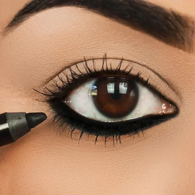 Dual Gel Pencil: Waterproof Eyeliner Lip Liner for Eyes & Lips