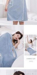 Womens Bath Towels Girls Wearable 140*85Cm Fast Drying