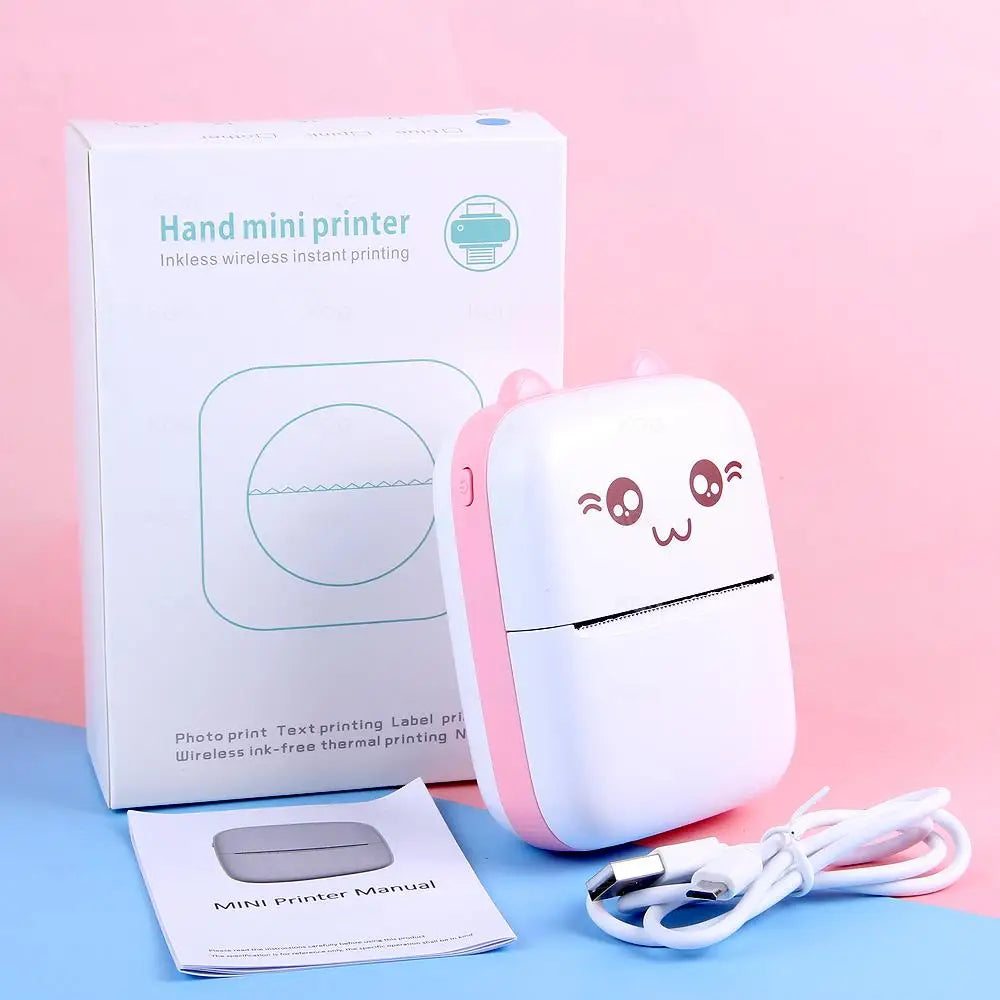 Mini Portable Thermal Printer: Wireless On-the-Go Printing Solution  ourlum.com   