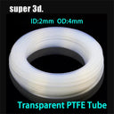 Transparent Teflon PTFE Tube for 3D Printer Bowden Extruder: Upgrade Your Hotend  ourlum.com   