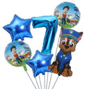 Paw Patrol Dog Balloon Set Chase Skye Marshall Birthday Fun