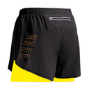 Men's 2-in-1 Quick Dry Running Shorts for Gym and Fitness Training - Summer Workout Shorts