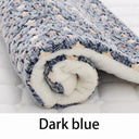 Pet Cozy Fleece Blanket Mat Soft Washable Warm Bear Pad