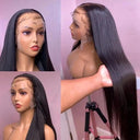 Premium 13X4 Lace Front Human Hair Wig Glueless Natural Look