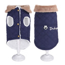 Winter Waterproof Pet Jacket with Fur Collar: Cozy, Stylish, Small Dog Clothing  ourlum.com   