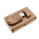 Wooden USB Flash Drive: Customizable Memory Stick for Photography Enthusiasts  ourlum.com Walnut with BOX 4GB 