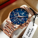 Luxury Men's Chronograph Watch Military Waterproof Timepiece