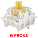 GATERON G Pro Yellow Switch Keyboard Enhanced Typing Design