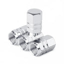 Aluminum Car Tire Valve Caps Stylish Airtight Covers