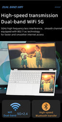 New Arrivals 12th Generation Intel N95 Dual Screen Gaming Laptop