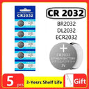 3V Lithium Button Batteries - Pack of 2-60 Pieces for Watches, Toys, and More  ourlum.com 5PCS(G)  