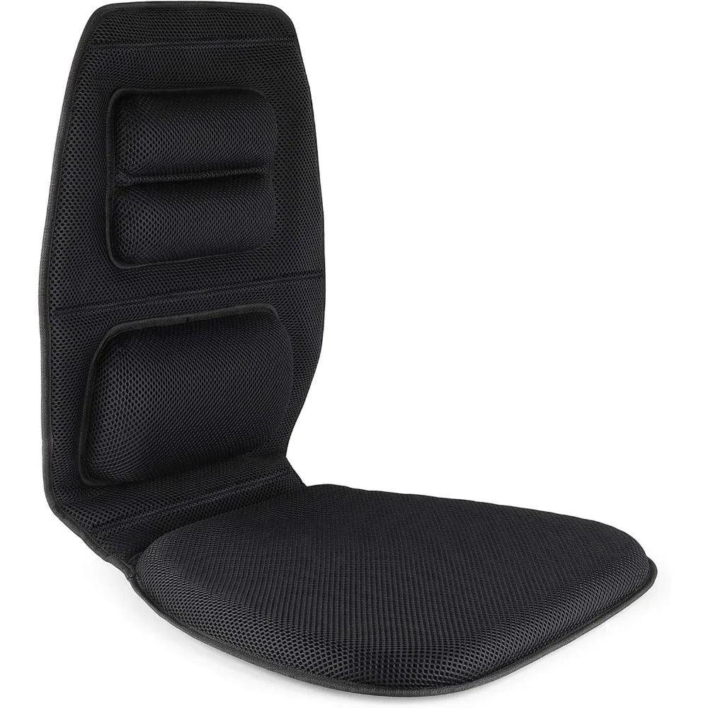 Premium Gel Memory Foam Seat and Back Cushion Set for Car and Office - Ultimate Comfort and Pain Relief