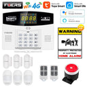 Smart WiFi GSM Alarm System with Remote Access LCD Display