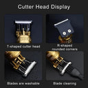 Wireless Hair Clipper for Men with Adjustable Length Tools