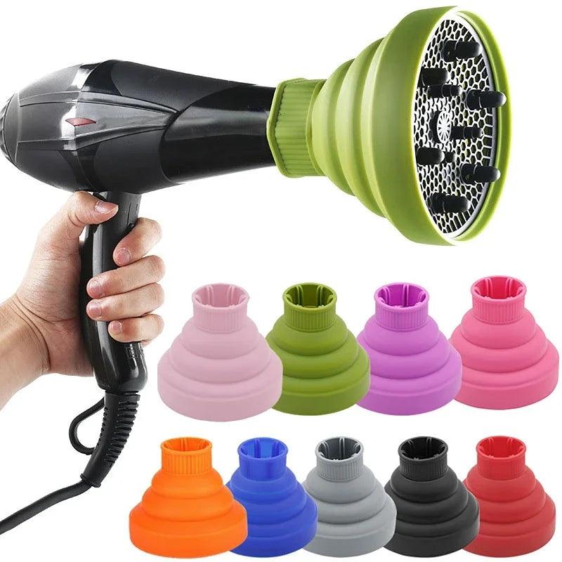 Suitable 4-4.8cm Universal Hair Curl Diffuser Cover Diffuser Disk Hairdryer Curly Drying Blower Hair Styling Tool Accessories  ourlum.com   