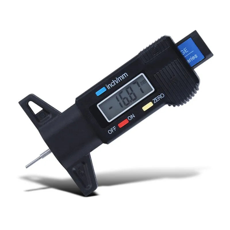 Digital Tire Tread Depth Gauge LCD for Car - Measure Tool Repair Kit  ourlum.com   