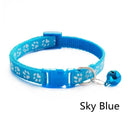 Colorful Cartoon Pet Collar with Bell - Adjustable Safety Necklace  ourlum.com o  