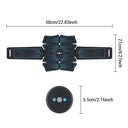 Electric Abdomen Slimming Belt EMS Muscle Stimulator USB Toning