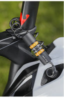 Portable Anti-Theft Cable Lock for Helmets and Bicycles