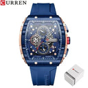 CURREN 8442 Multifunctional Men's Sports Watch Luminous