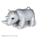 Big Farm Animals Building Blocks Set: Creative Educational Toy Blocks  ourlum.com Cute rhino  