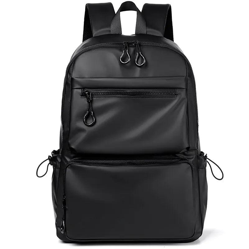 Large Capacity 14 Inch Men's and Women's Backpack for Travel, School, and Leisure – Stylish PU Computer Bag