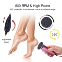 Electronic Foot File Pedicure Sander Electric Callus Remover