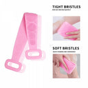 Silicone Bath Towel Massage Bath Brush Long Strip for Back