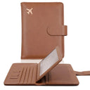 Passport Cover: Stylish PU Leather Protector with Card Slot