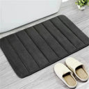 Memory Foam Bath Mat Cobblestone Pattern for Comfort