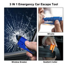 Compact Multi-Functional Escape Hammer for Car Emergencies