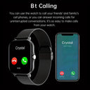 SmartWatch with Bluetooth Calling & Health Monitoring for Men