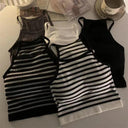 Korean Striped Tank Top: Women's Summer Fashion Essential