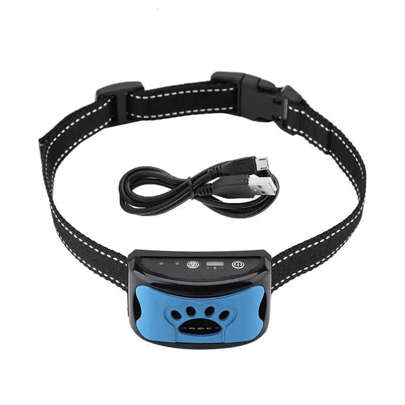 Pet Dog Training Collar: Waterproof Rechargeable Anti-Barking Control Device  ourlum.com   