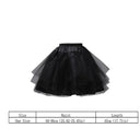 Fluffy Tutu Skirt Chic Petticoat for Girls and Women