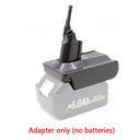 18V Lithium Battery Adapter for Dyson V6 V7 V8 Vacuum Compatible