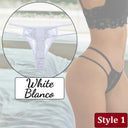 Luxurious Lace Waist Belt Thong Panties for Seductive Comfort