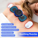 EMS Neck Massager: Personalized Pain Relief & Muscle Relaxation