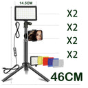 LED Panel Photography Light: RGB Filters for Creative Content Glow  ourlum.com 2PC with holder  